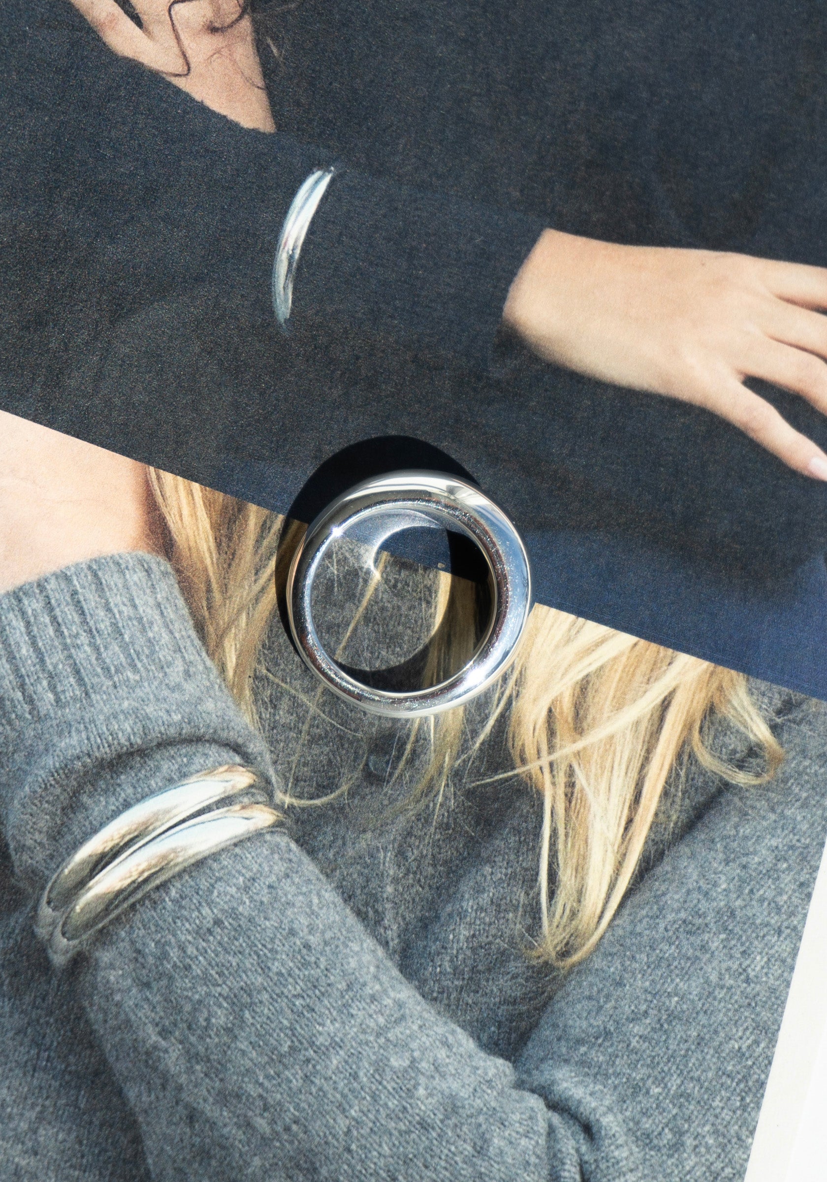 Lie Studio Anna Ring in Silver – VESTIGE