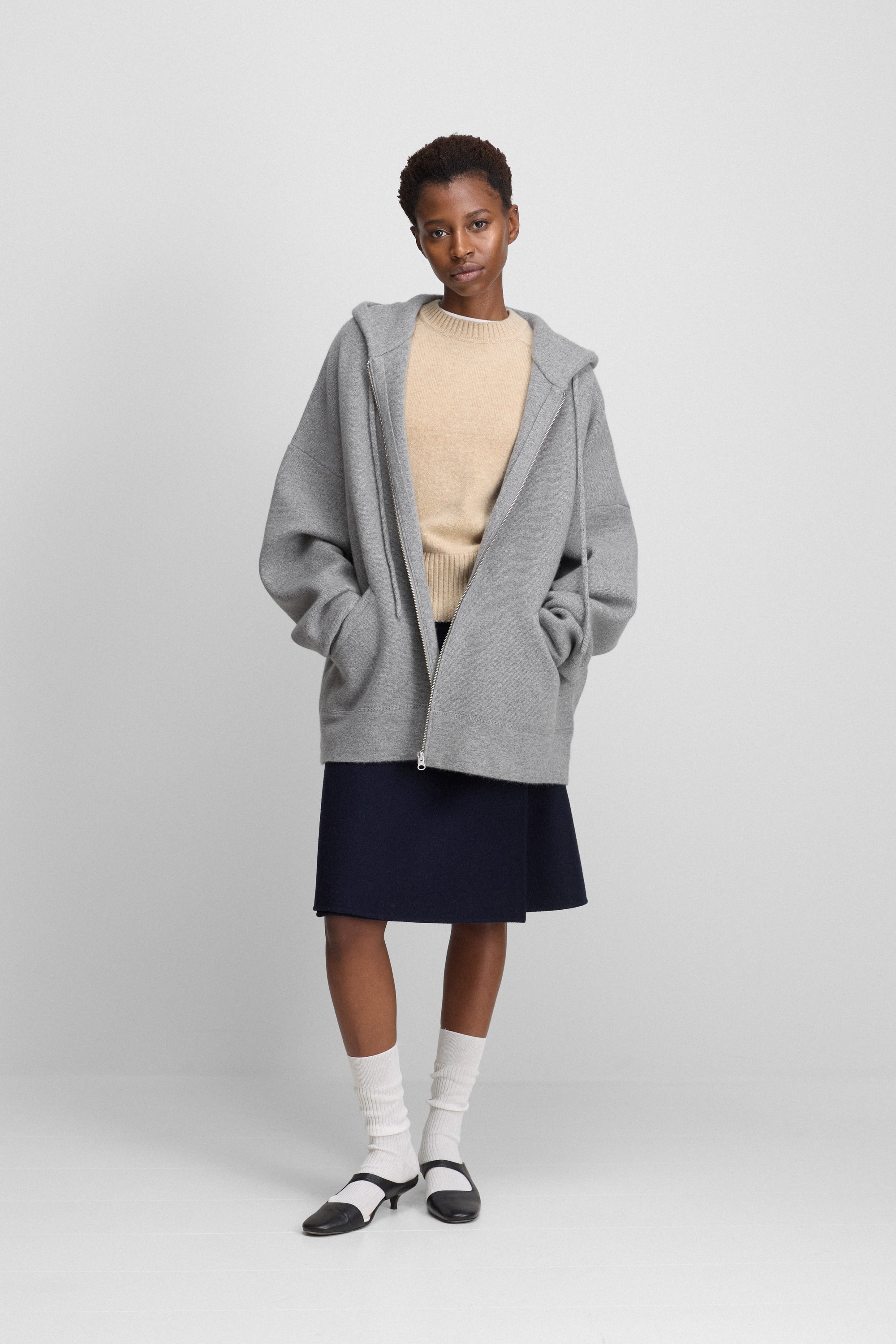 Donnie Cardigan in Goat