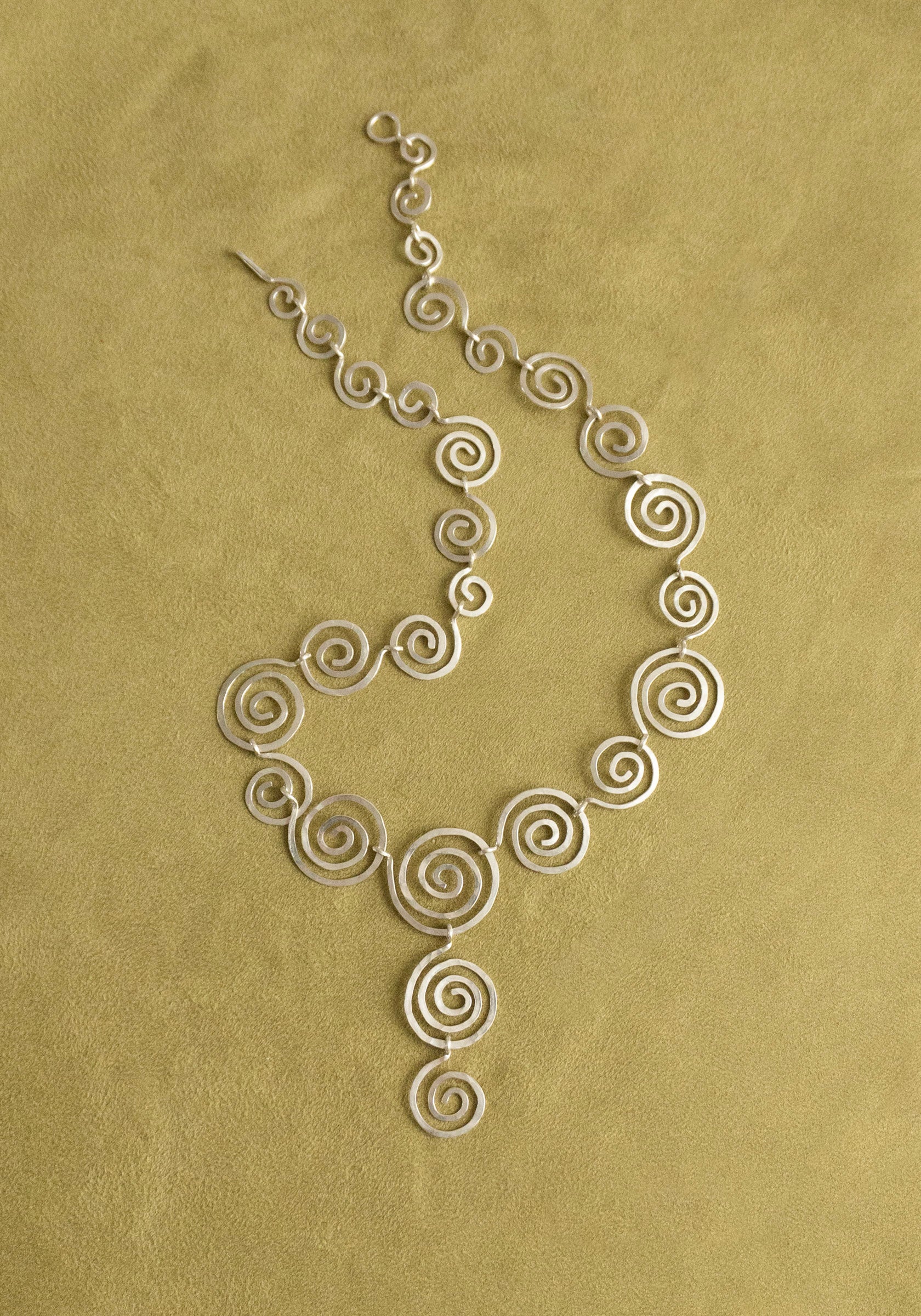 Ode to Art Necklace in Sterling Silver