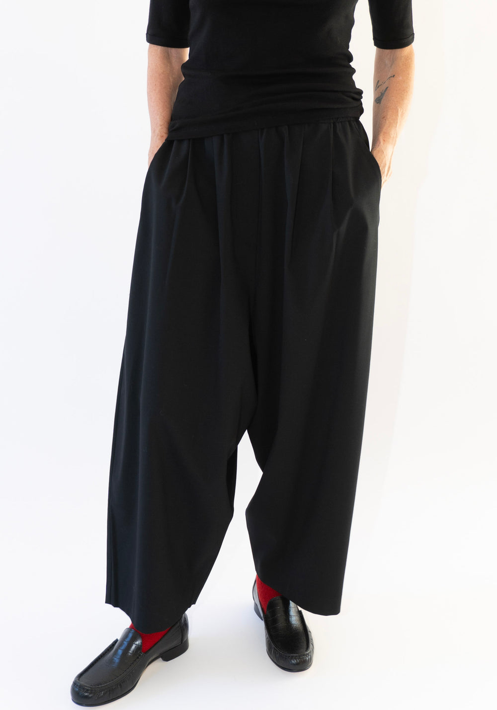 Cordera Tailoring Maxi Pants in Black