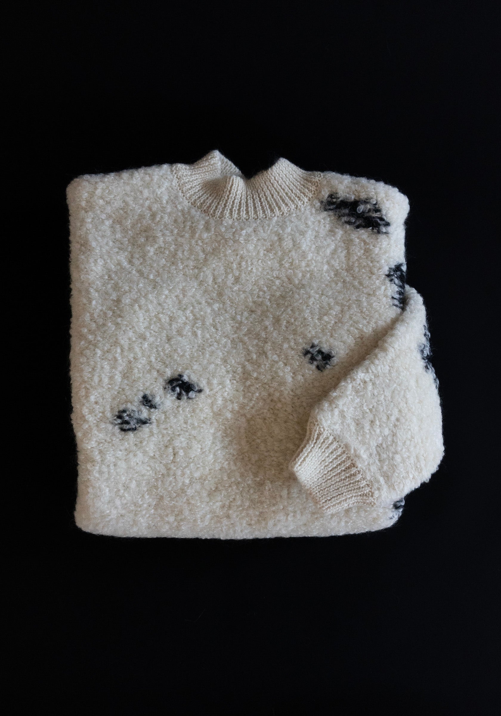 Wool & Mohair Blotch Sweater