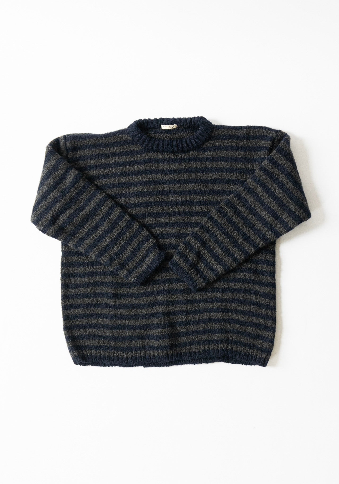 Sono Jako Sweater in Navy Stripe