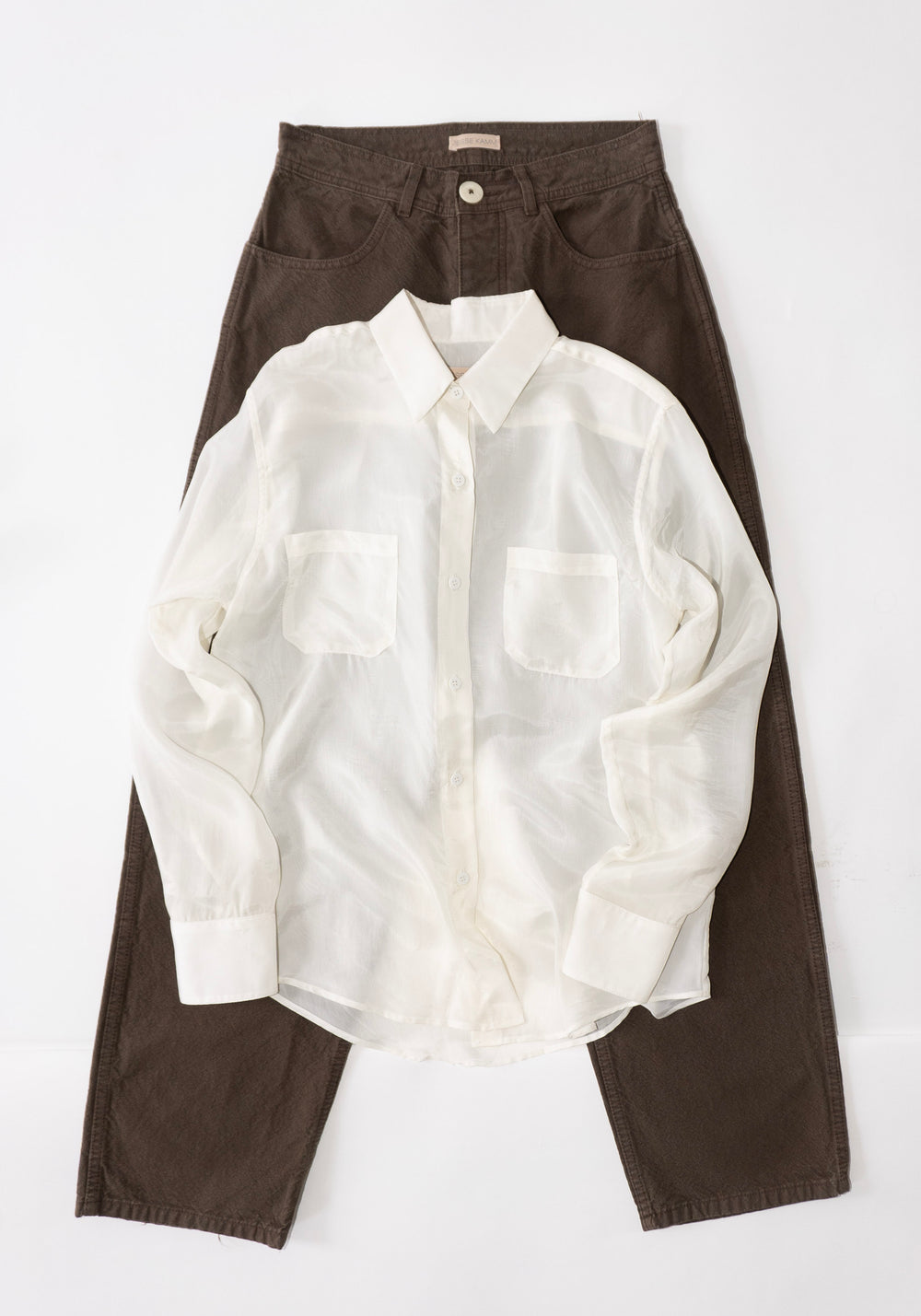 Georgio Button Down in Ivory