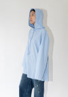 6397 Hooded Shirt in Blue Stripe

