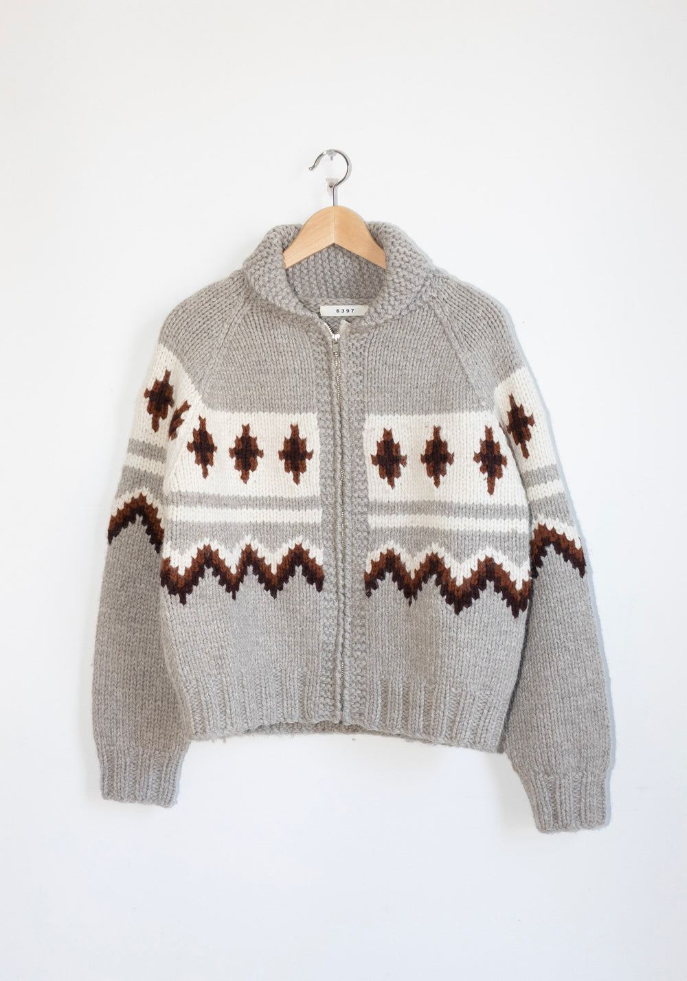 6397 Andes Sweater in Mouse