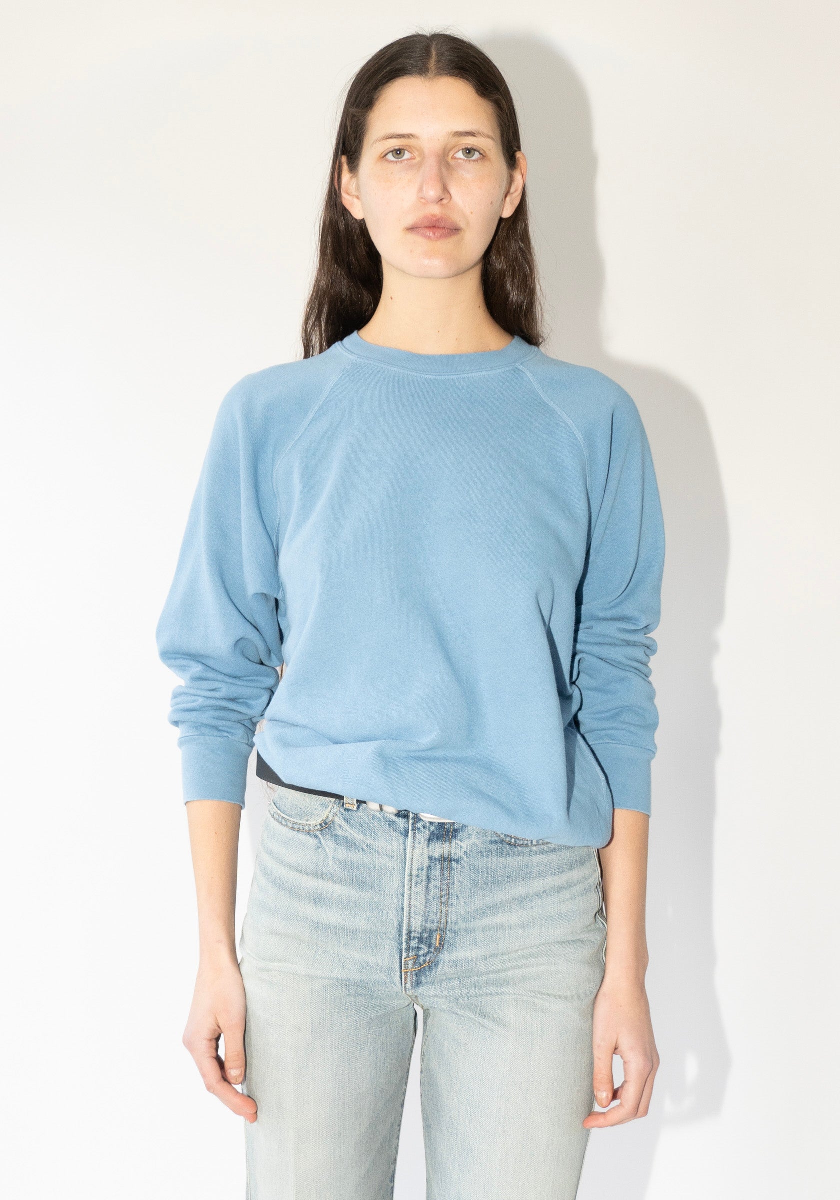 BSIDES Crewneck Sweatshirt in Arlo Blue