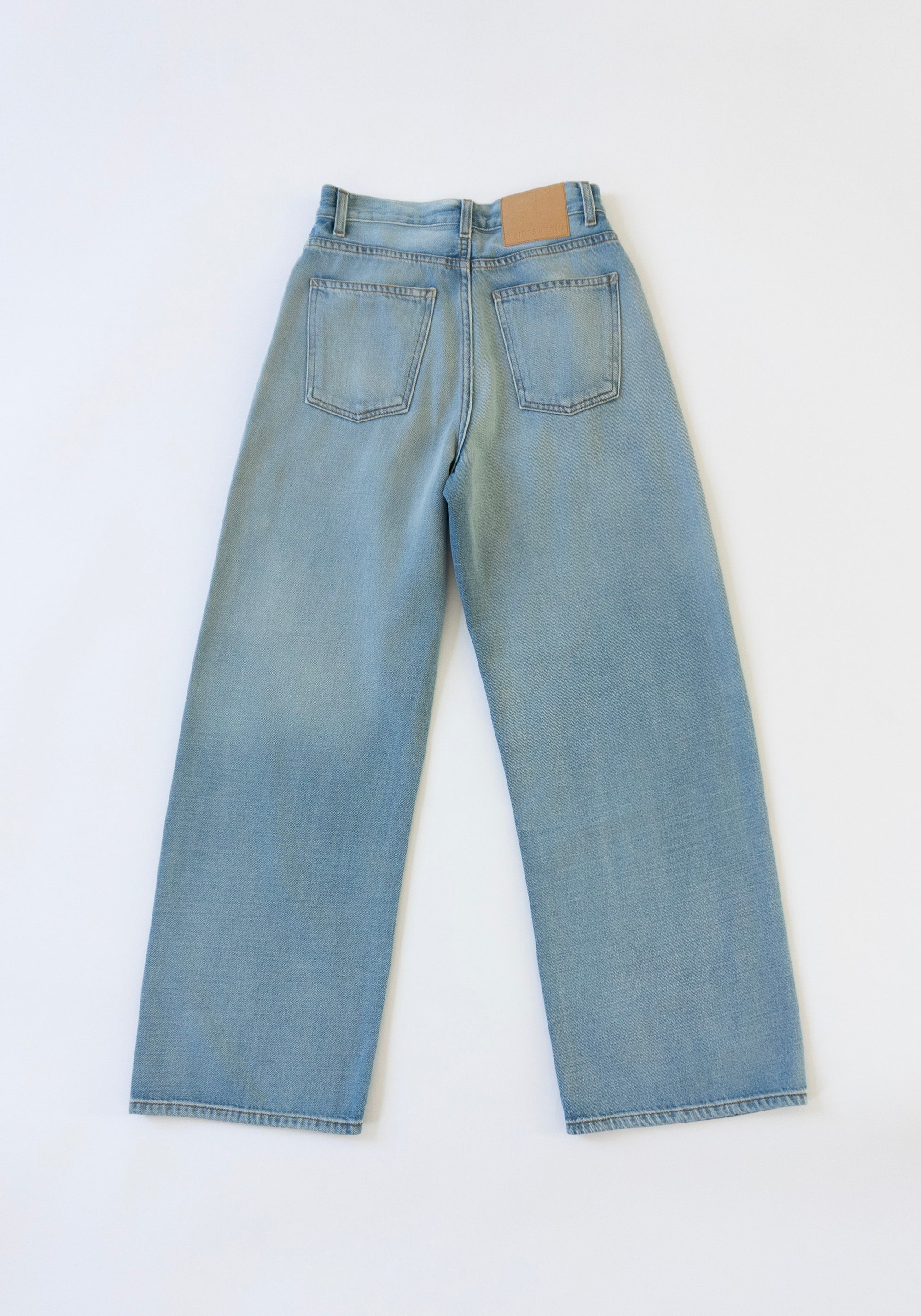 B Sides Elissa High Wide Jean in Dale Wash