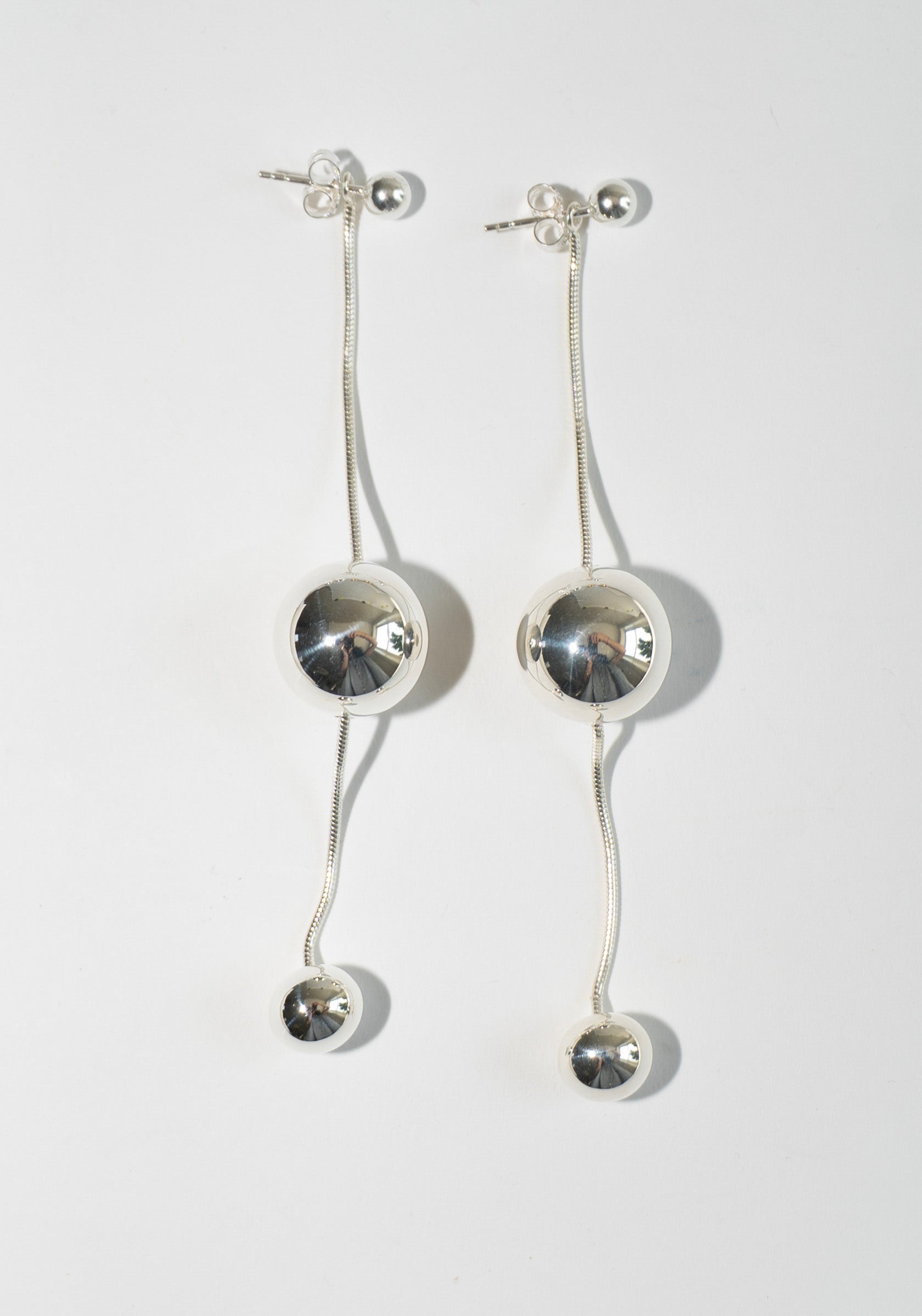 Camille Surault Vada Earrings Large in Sterling