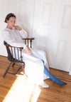 Colleen Allen House Dress in Natural White