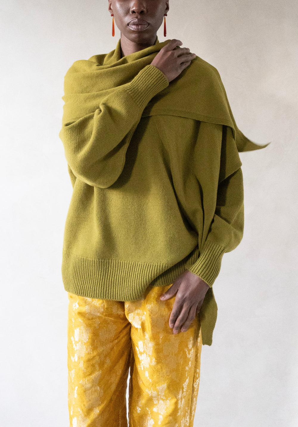 Cordera Merino Wool Bandana in Woodbine