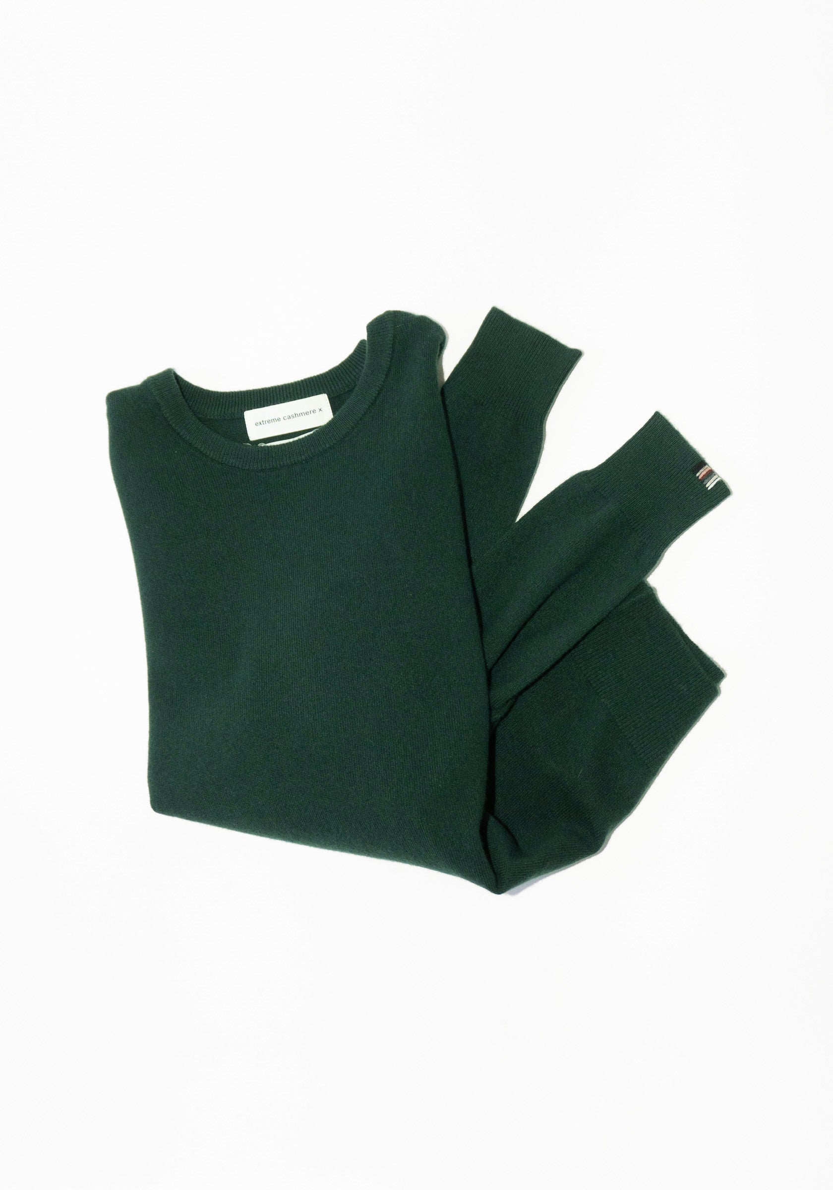 Cashmere Be Classic Sweater in Forest