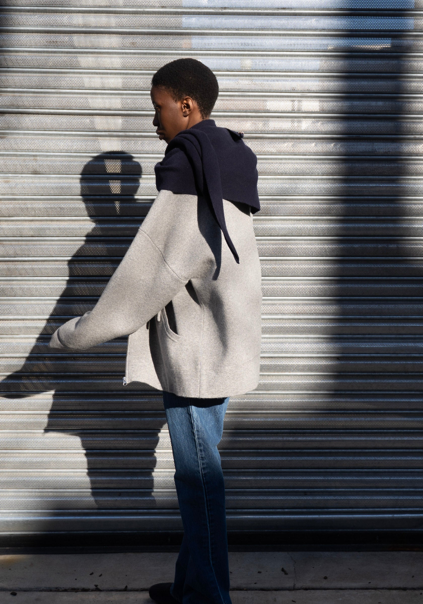 Extreme Cashmere Donnie Cardigan in Goat