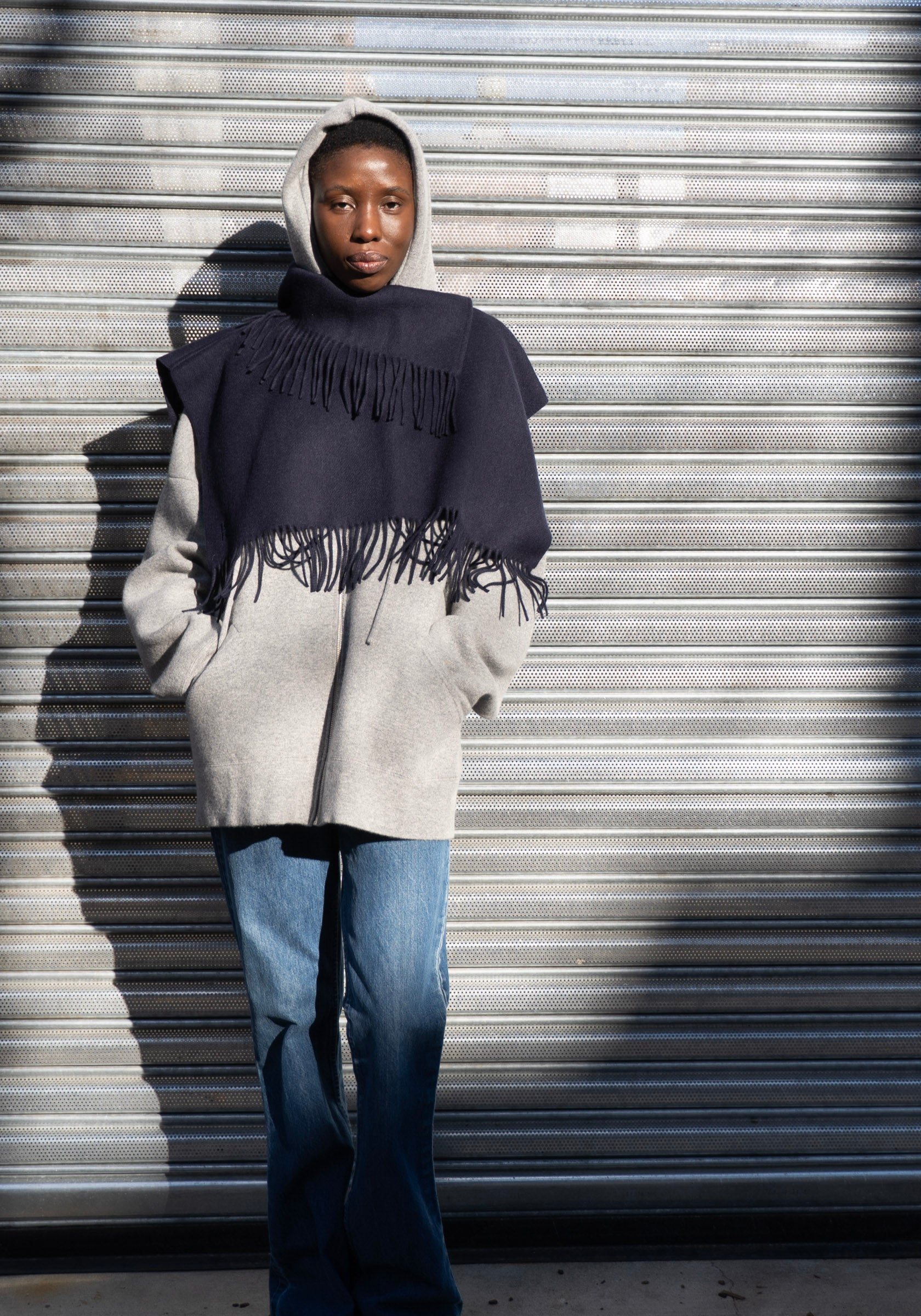 Extreme Cashmere Donnie Cardigan in Goat