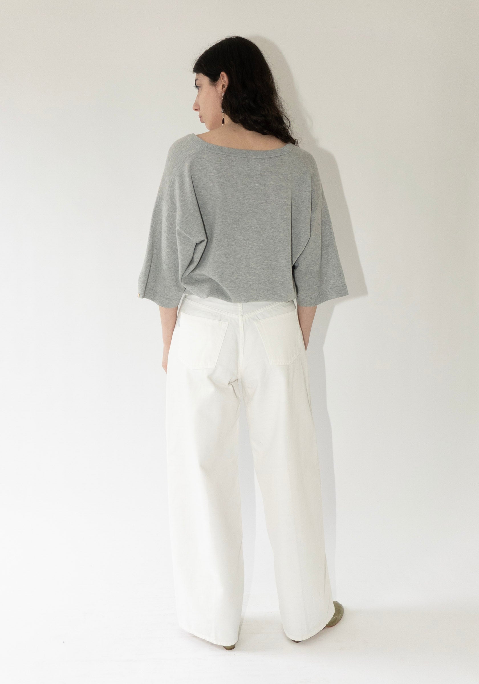 Extreme Cashmere Indi Sweater in Grey