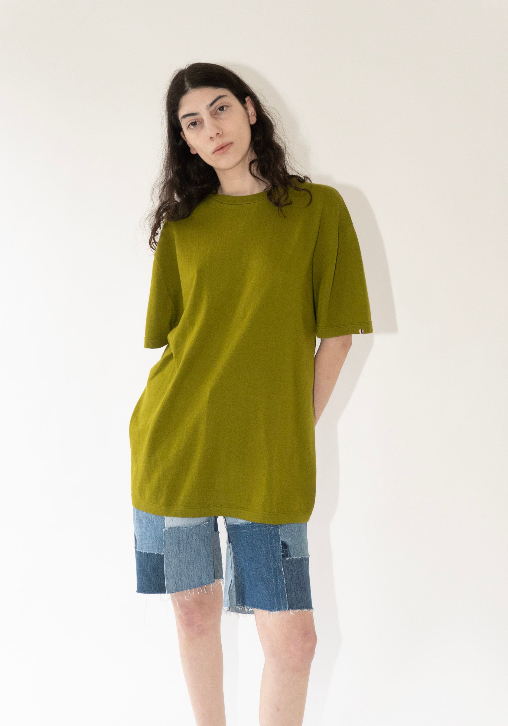 Extreme Cashmere Rik Tee in Grass