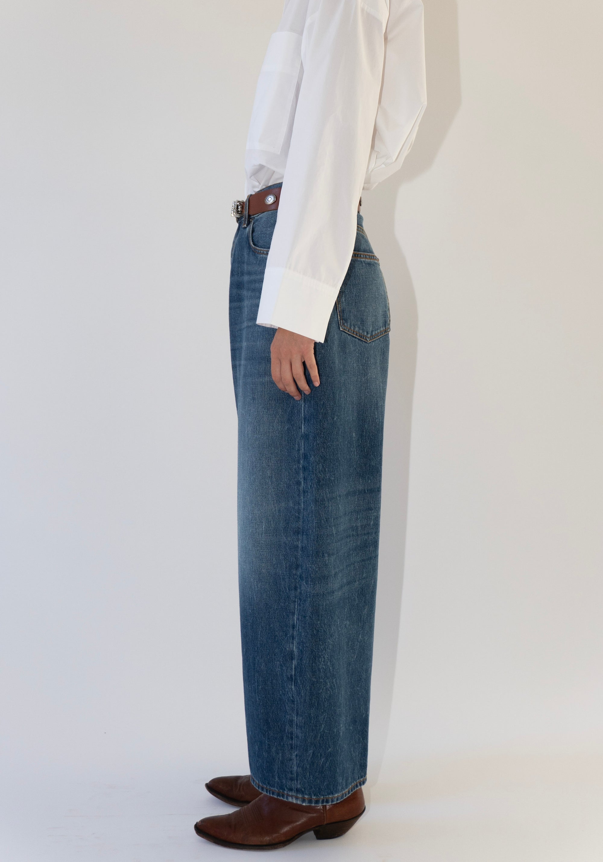 Haikure Bethany Jean in Authentic Dark Wash