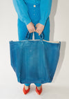 Jesse Kamm The Big Bag in Electric Blue Lacquer