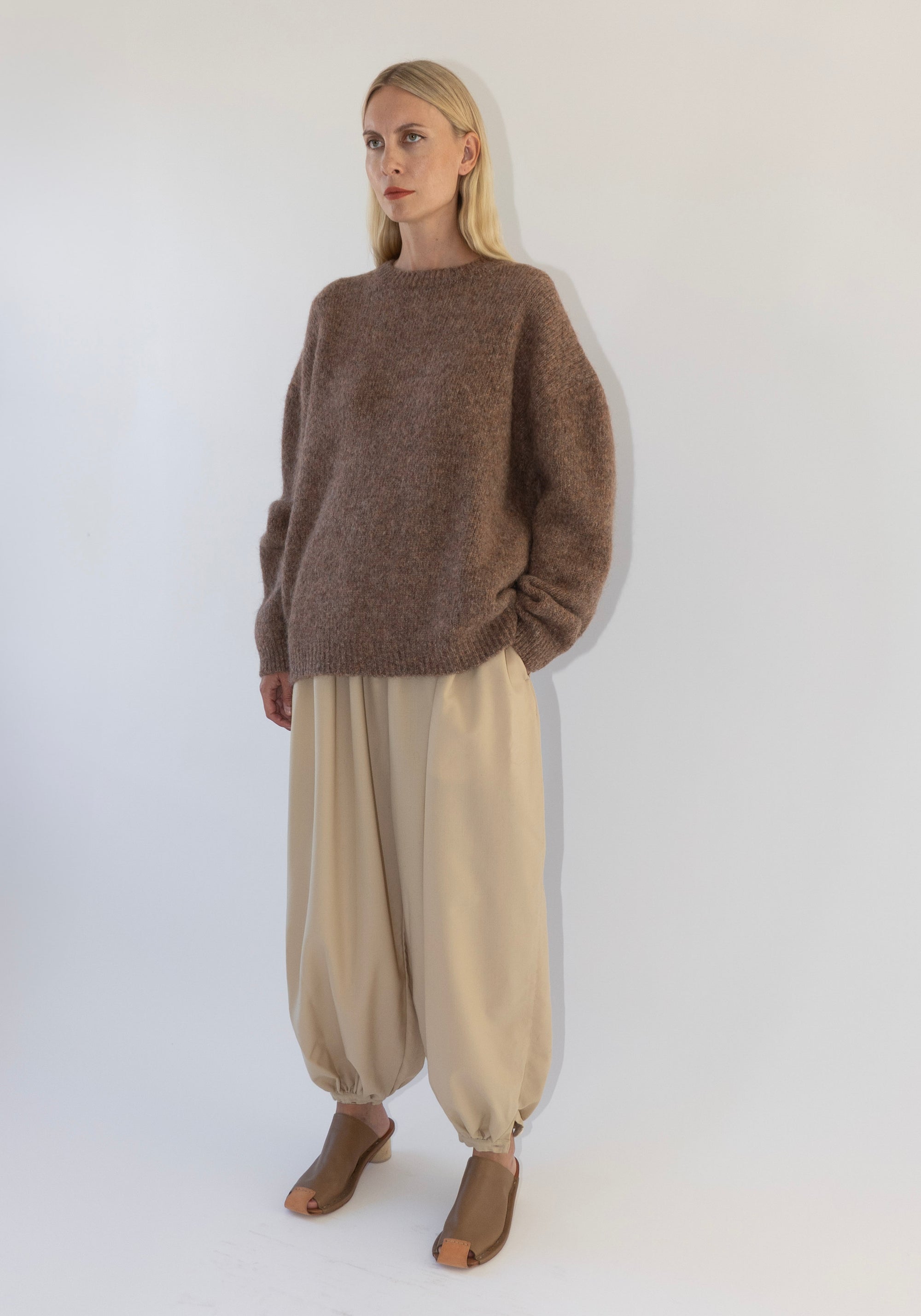 Lauren Manoogian Loft Crewneck Sweater in Spice