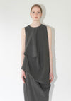 Lauren Manoogian Ripstop Dress in Coal