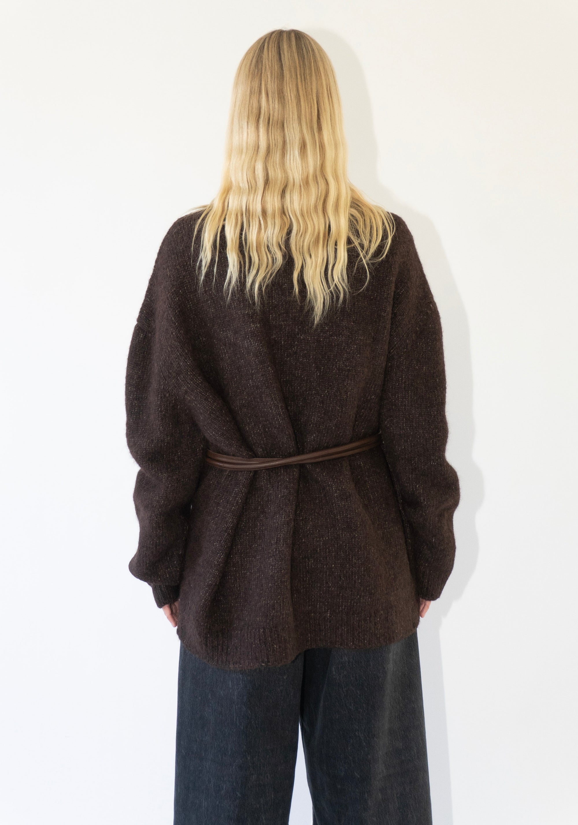 Lauren Manoogian Loft Shaw Cardigan in Soil