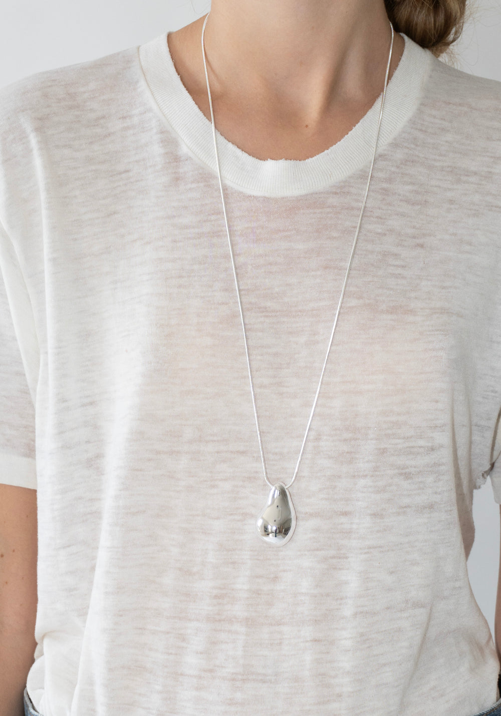 Lie Studio Betty Necklace in Silver