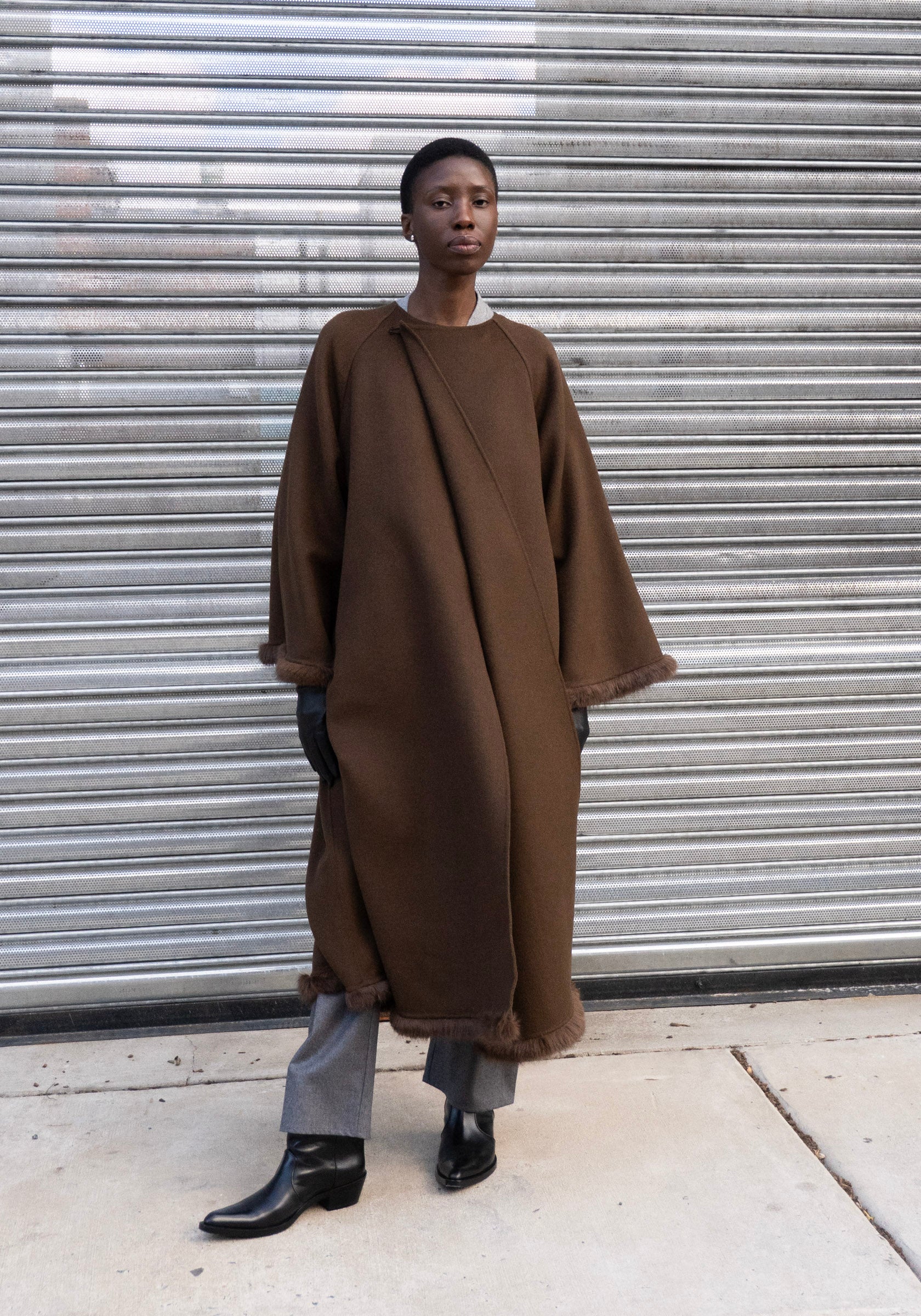 Dalimas Coat in Carafe