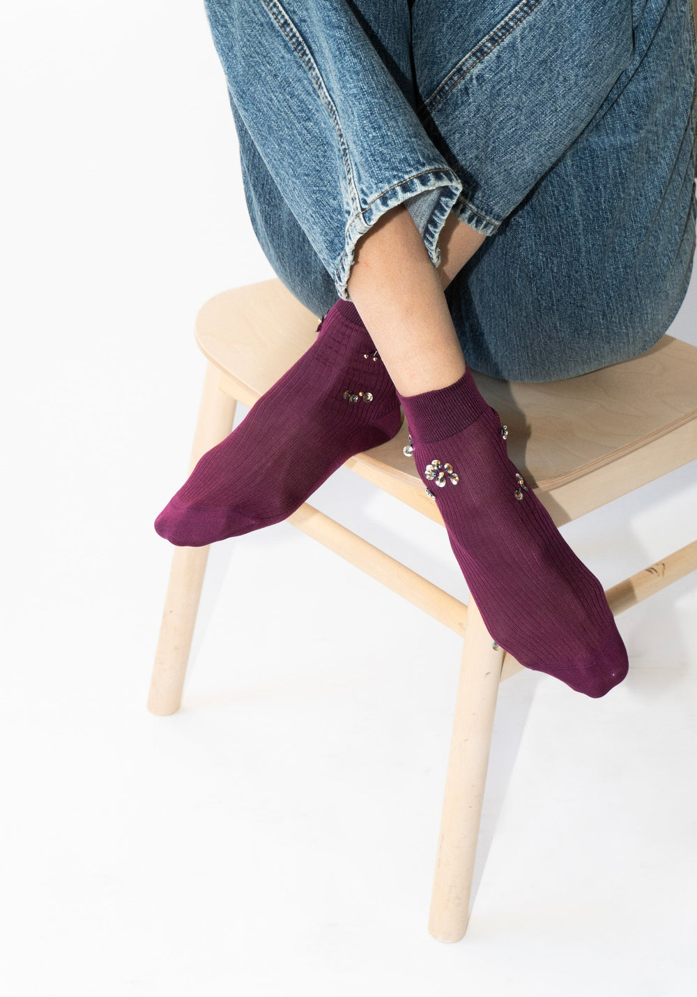 Agathe Socks in Susina