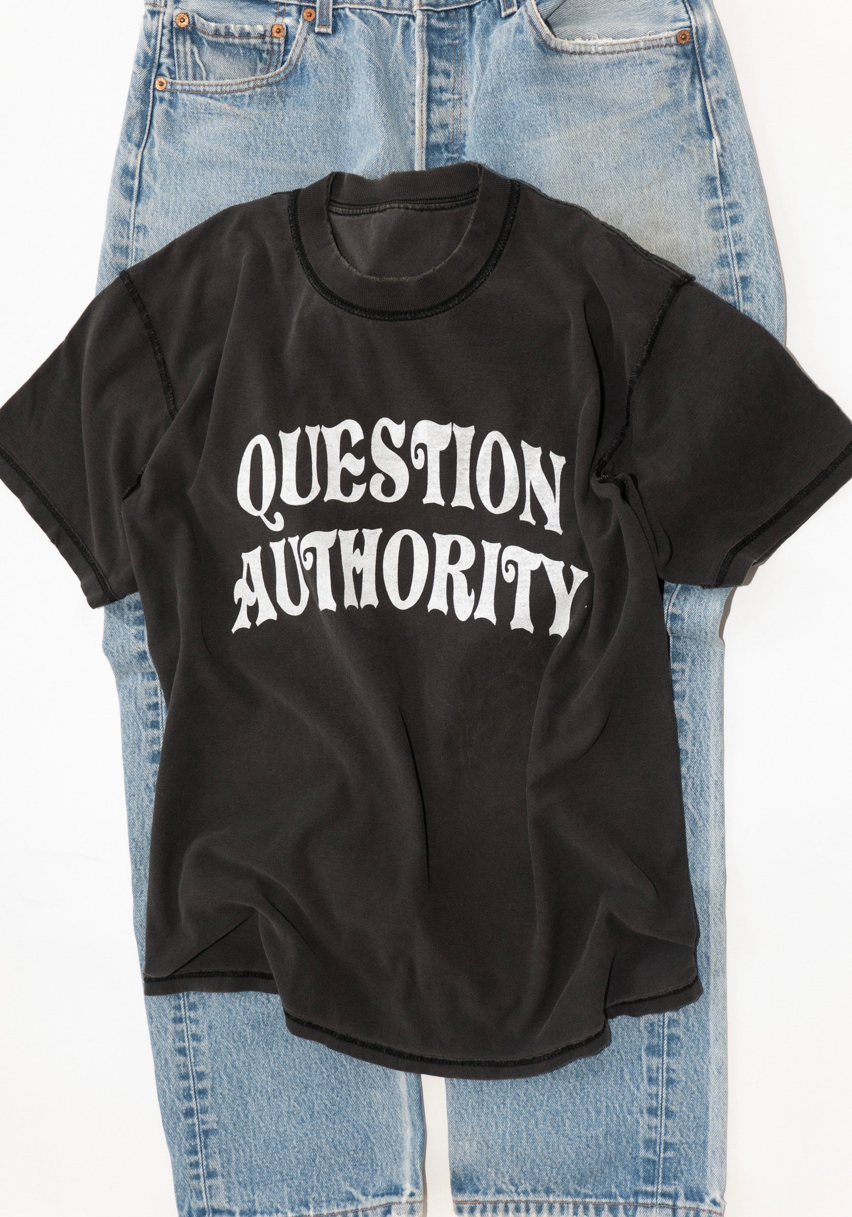 Question Authority Tee Vestige