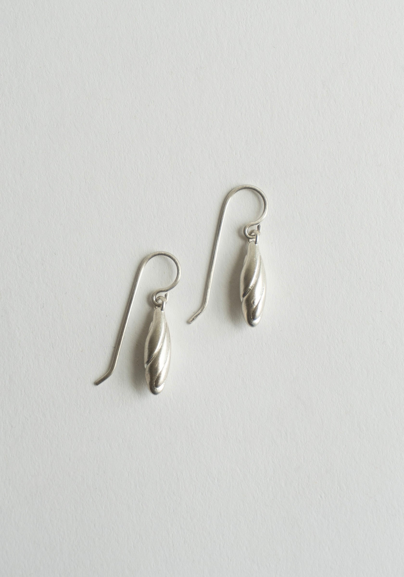 Sapir Bachar Earth Hanging Earrings in Silver