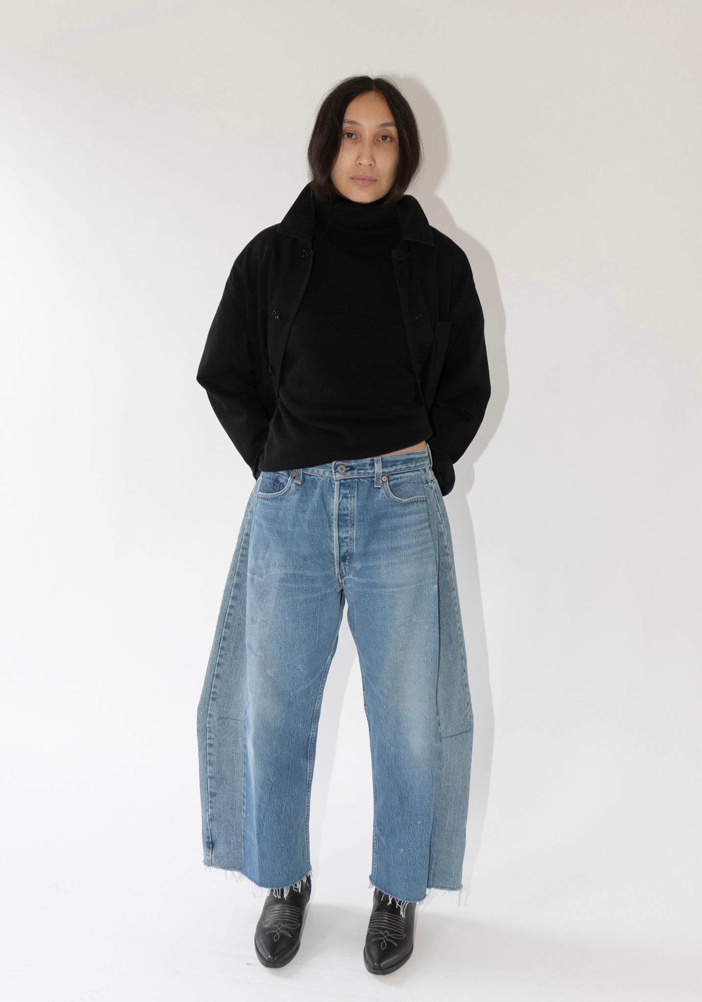 B SIDES Vintage Lasso Jean in Indigo
