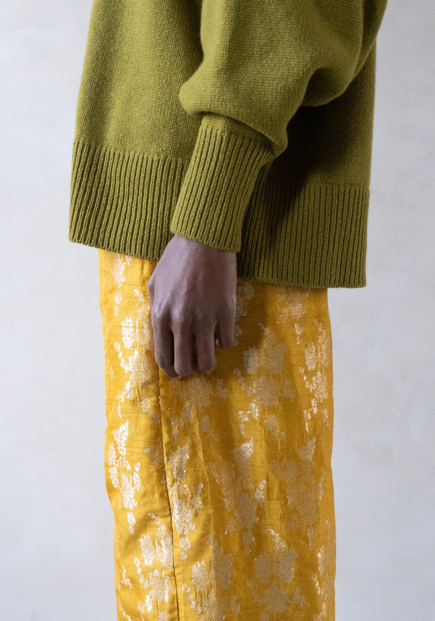 Cordera Merino Wool Oversized Sweater in Woodbine