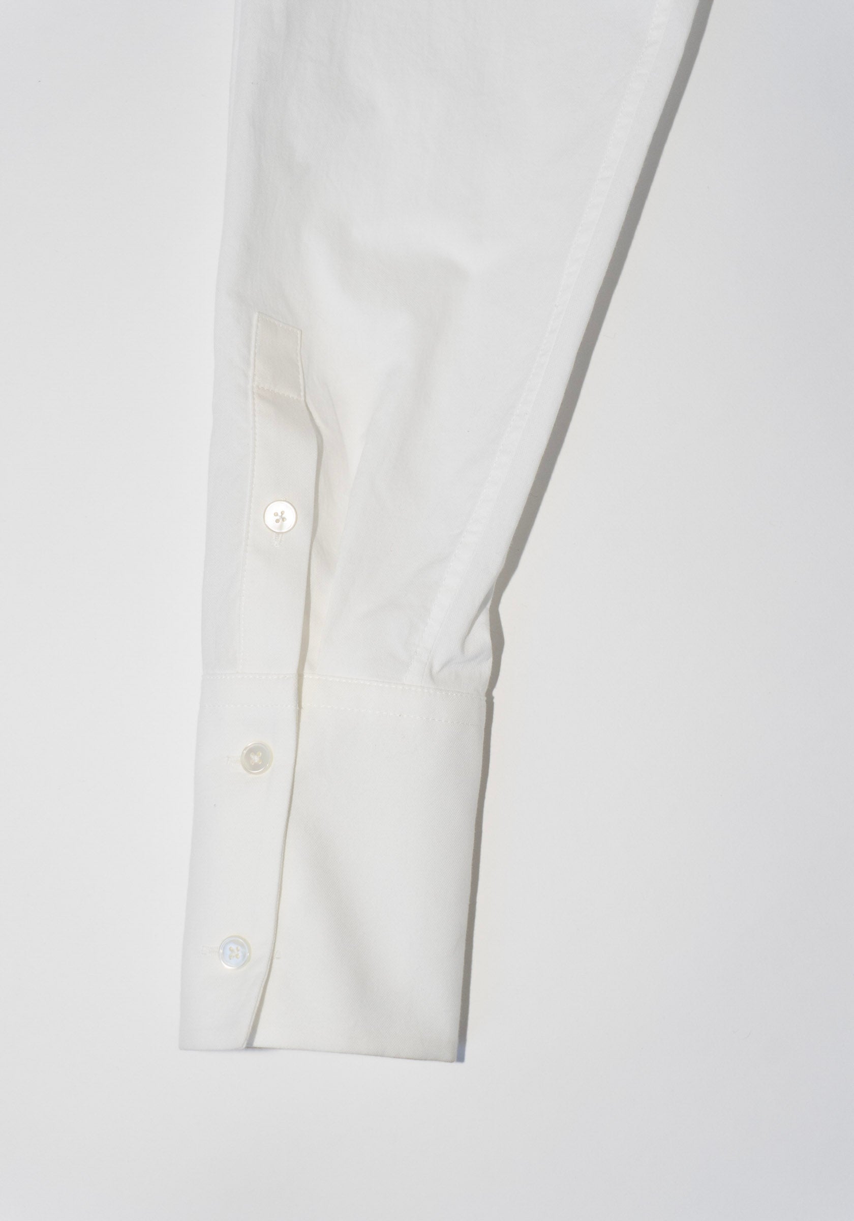 6397 Micro Pleat Formal Shirt in White