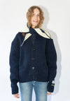 Wylie Cardigan Sweater in Navy