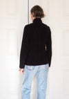 Colleen Allen Shaped Fleece Jacket in Black