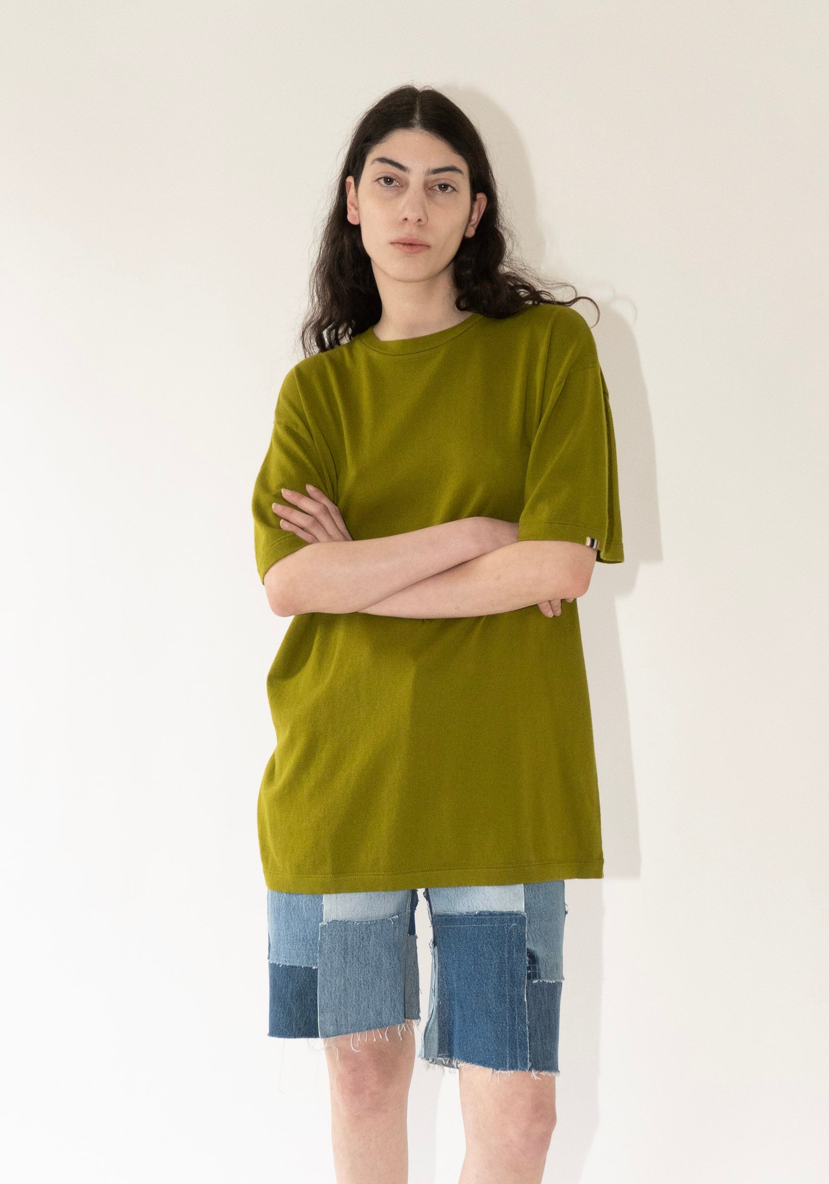 Extreme Cashmere Rik Tee in Grass