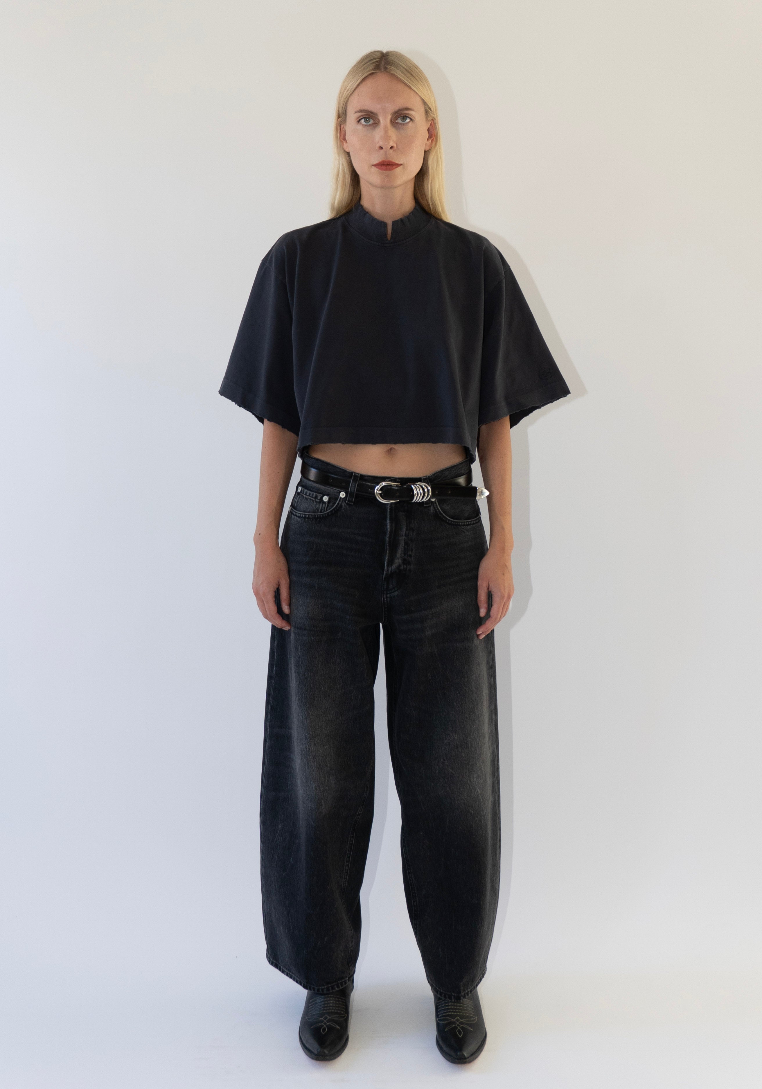 Haikure Bethany Jean in Authentic Black Wash – VESTIGE