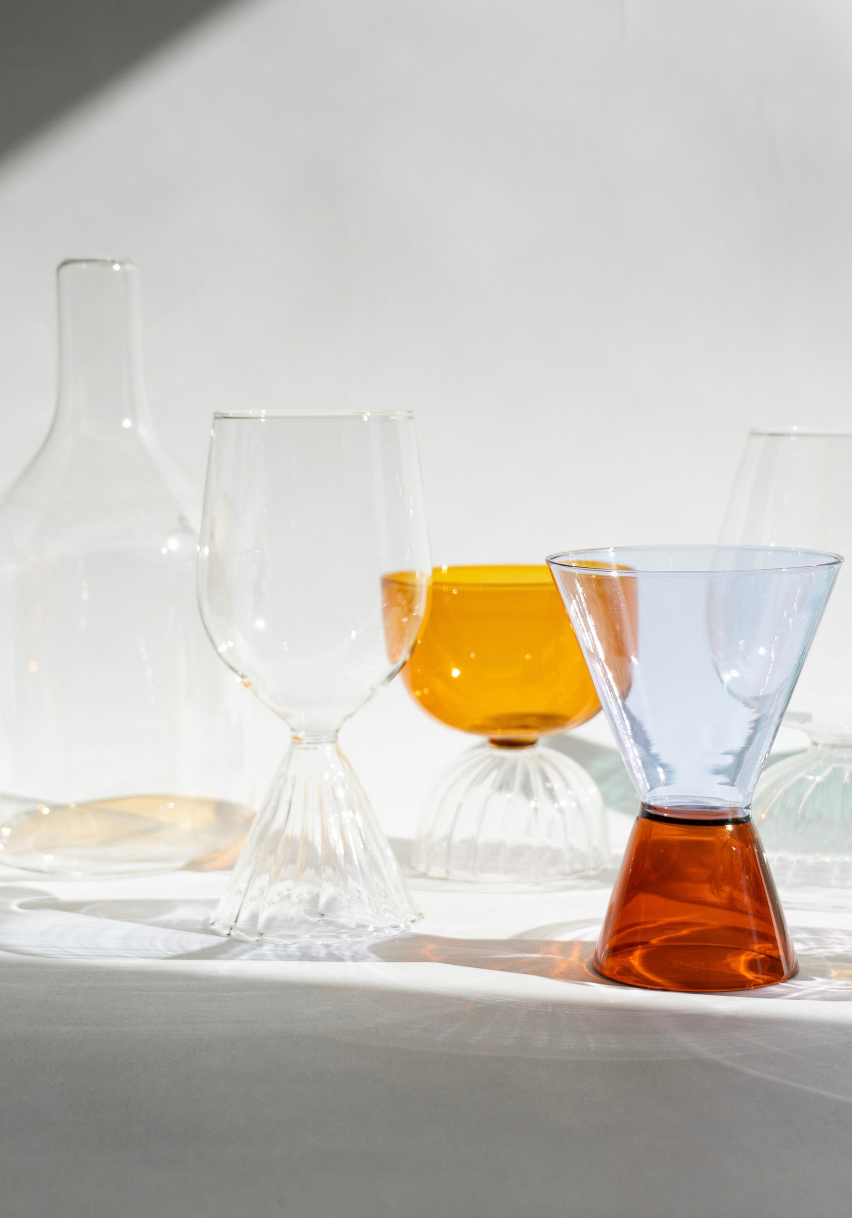 Ichendorf Milano Tutu Glass Bowl in Amber
