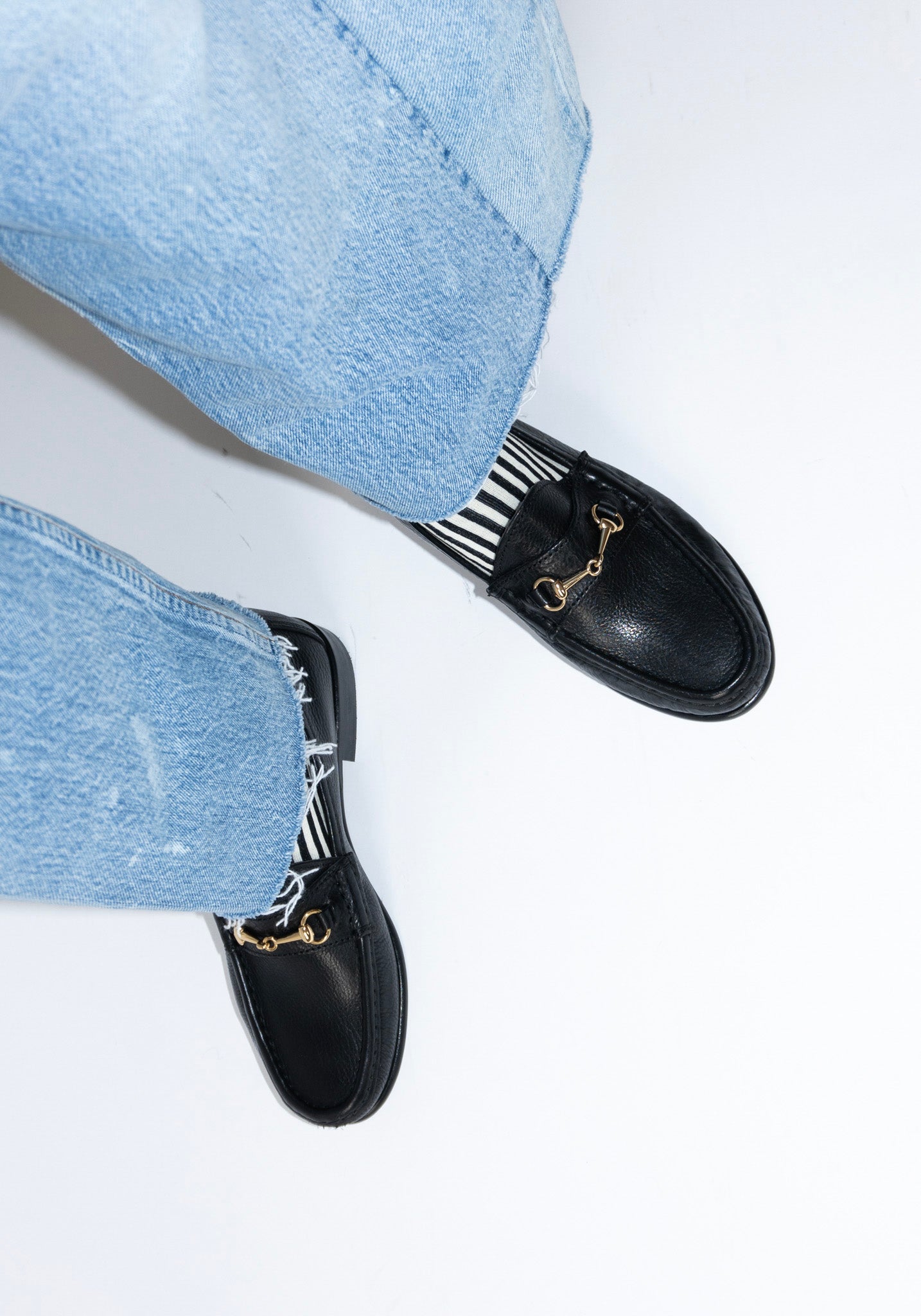 Jamie Haller Bit Loafer in Black