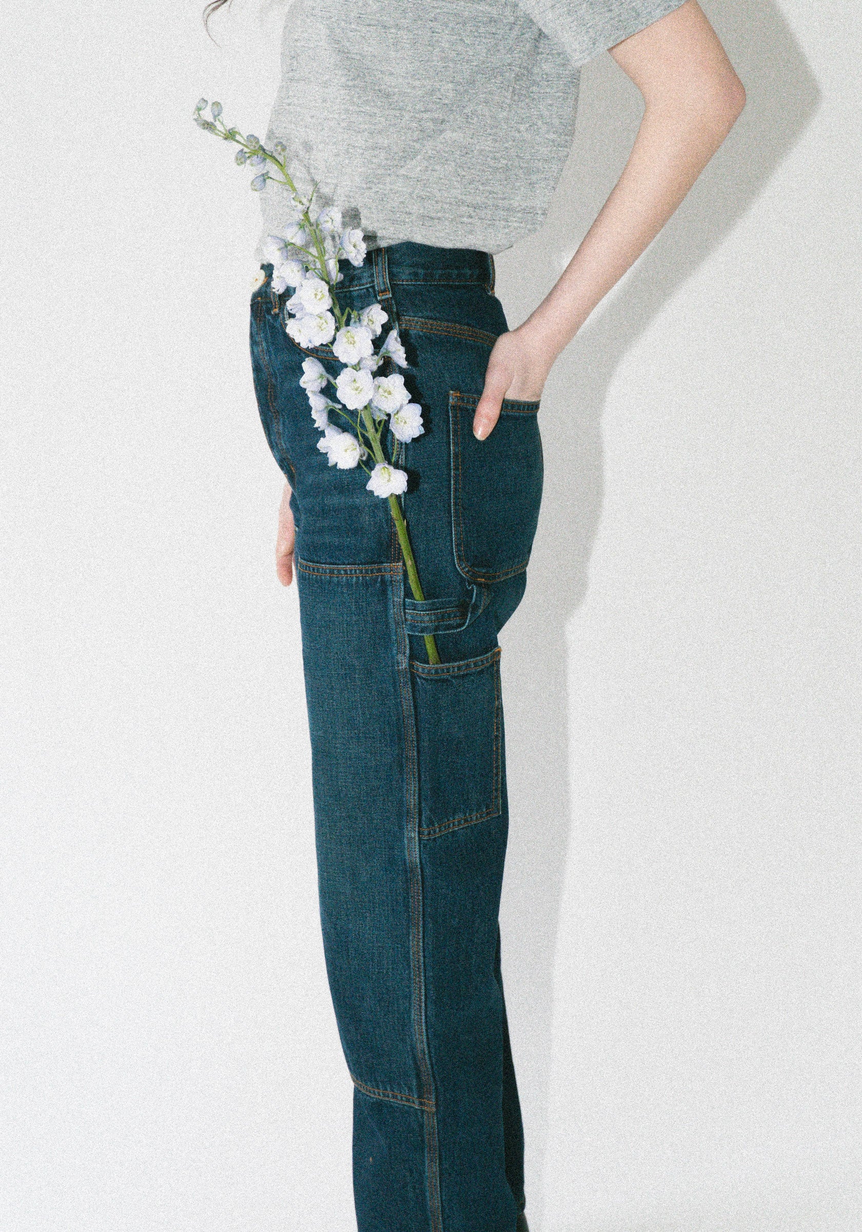 Jesse Kamm Patchwork Handy Pants in Medium Roast