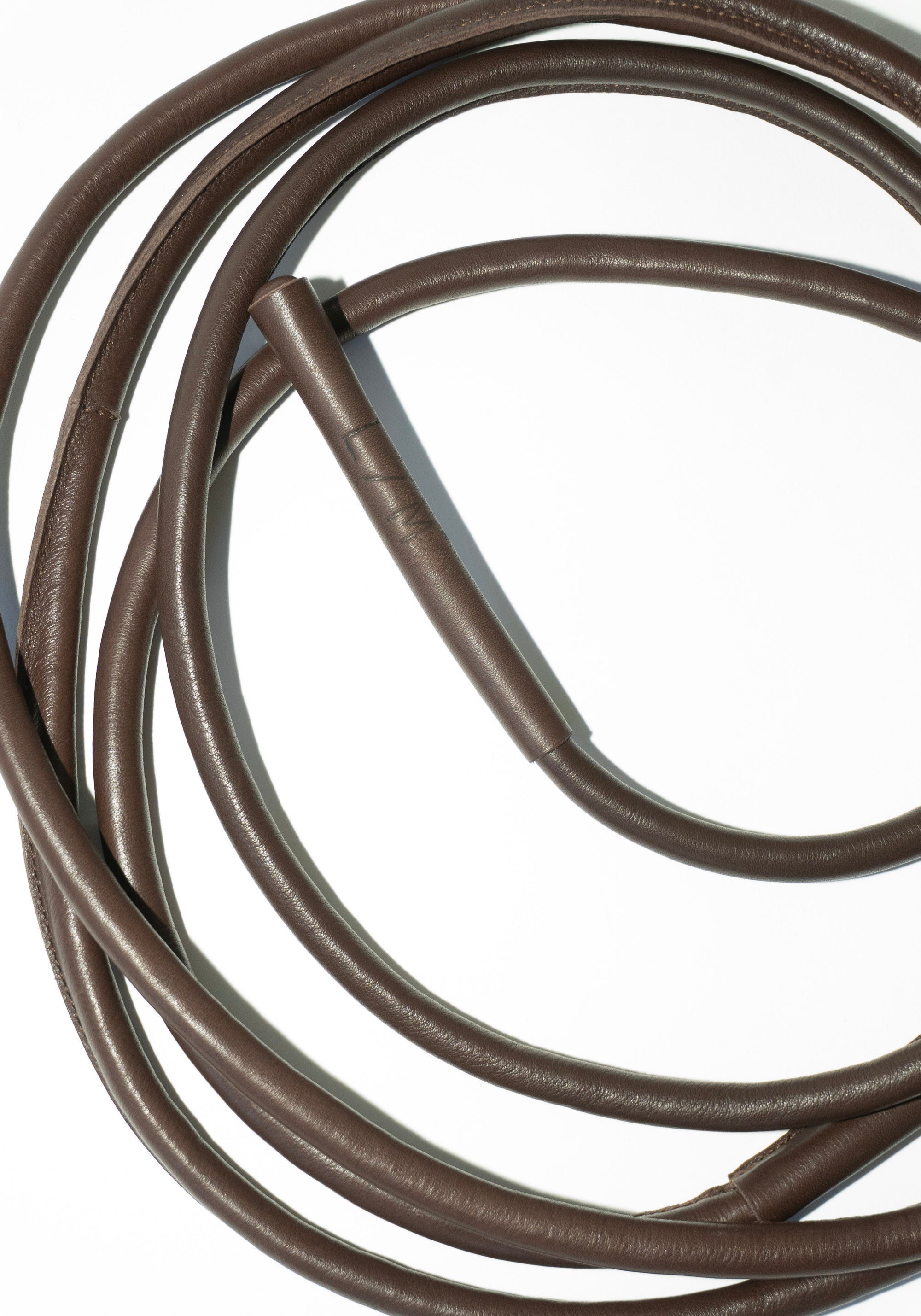 Lauren Manoogian Rope Belt in Saddle