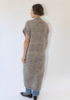 Lauren Manoogian Handknit Big Cable Dress in Marl