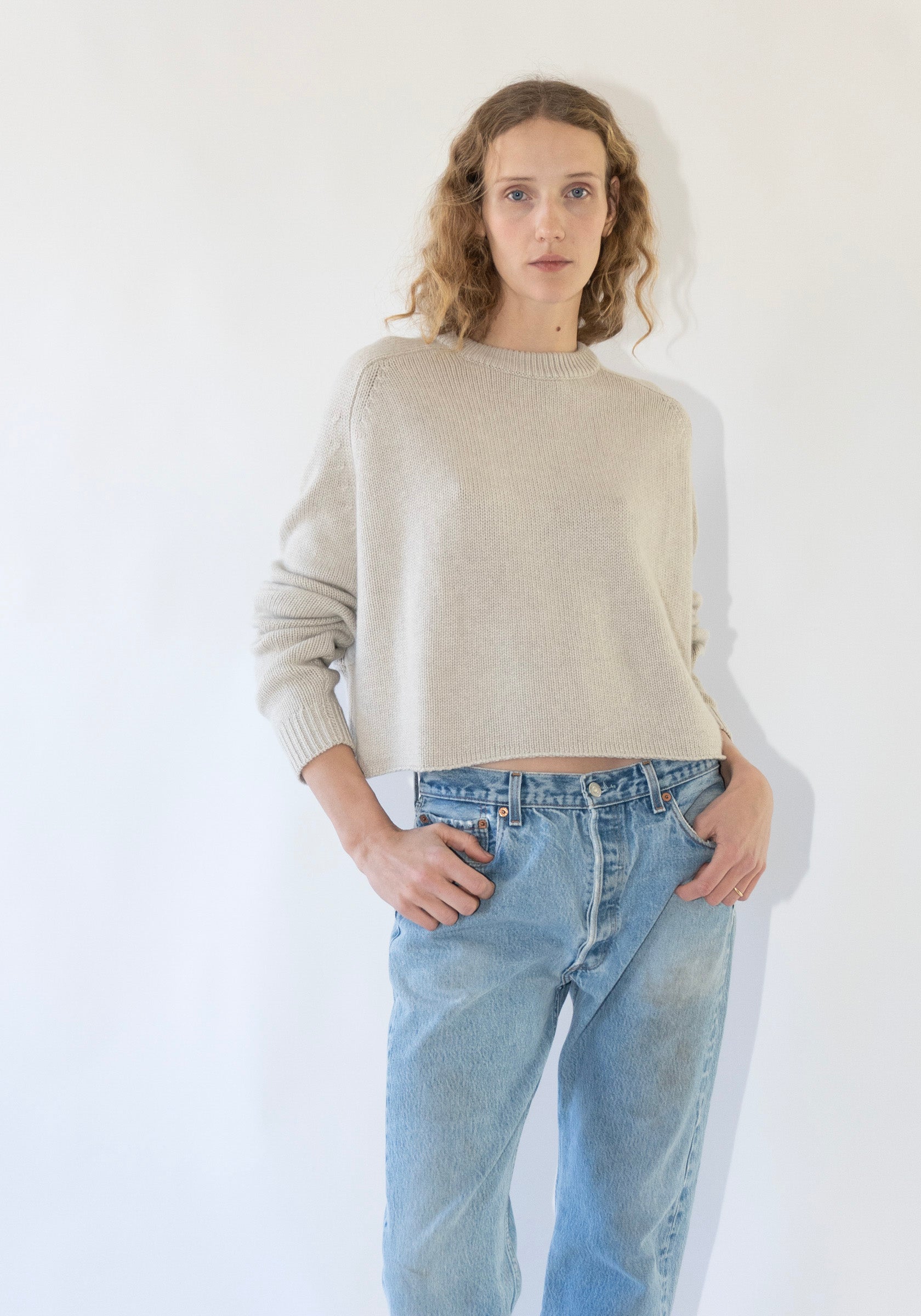 Karine Sweater in Oyster