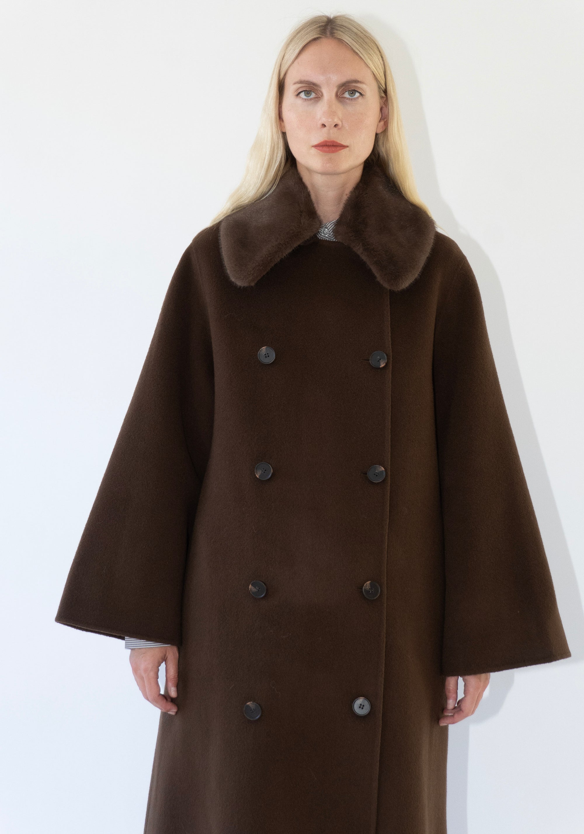 Malene Birger Darcy Coat in Carafe