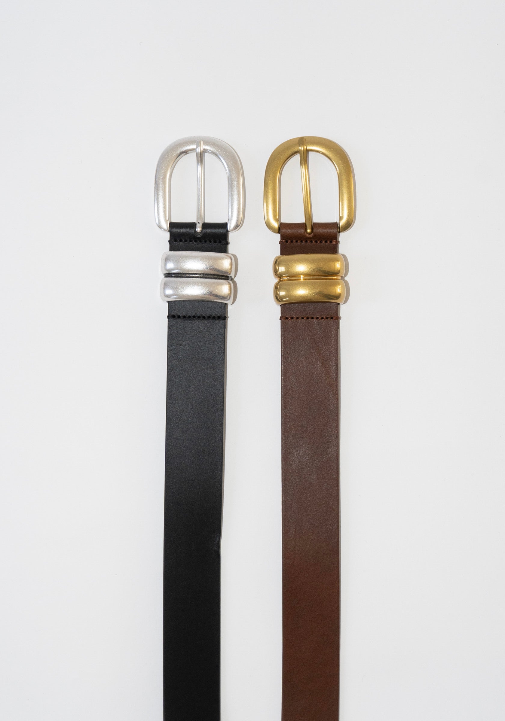 Zoira Leather Belt in Black