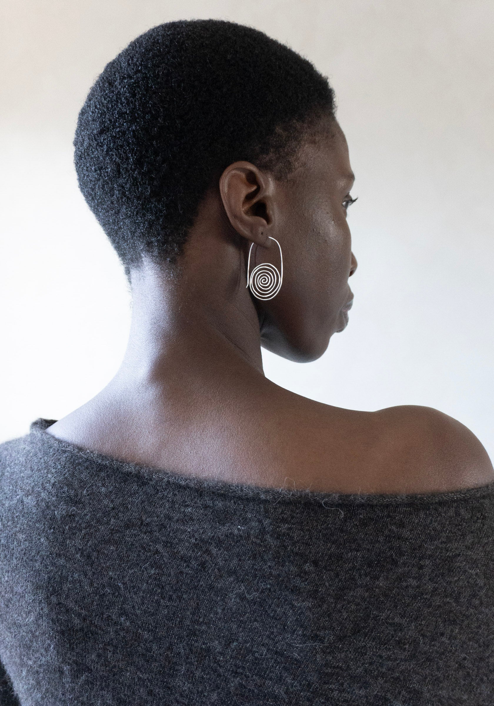 Askew Dress in Blackened