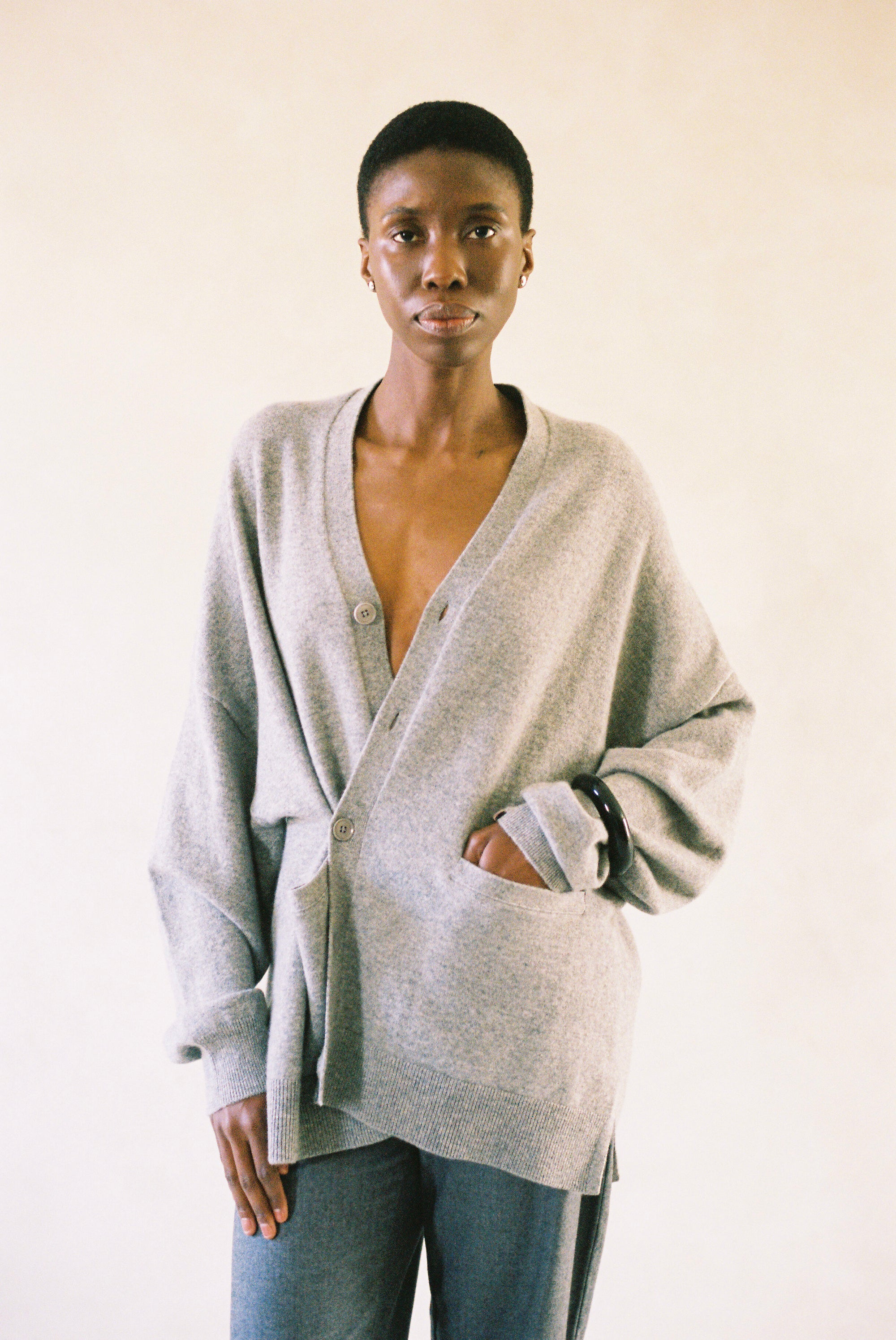 Tokio Cardigan in Goat