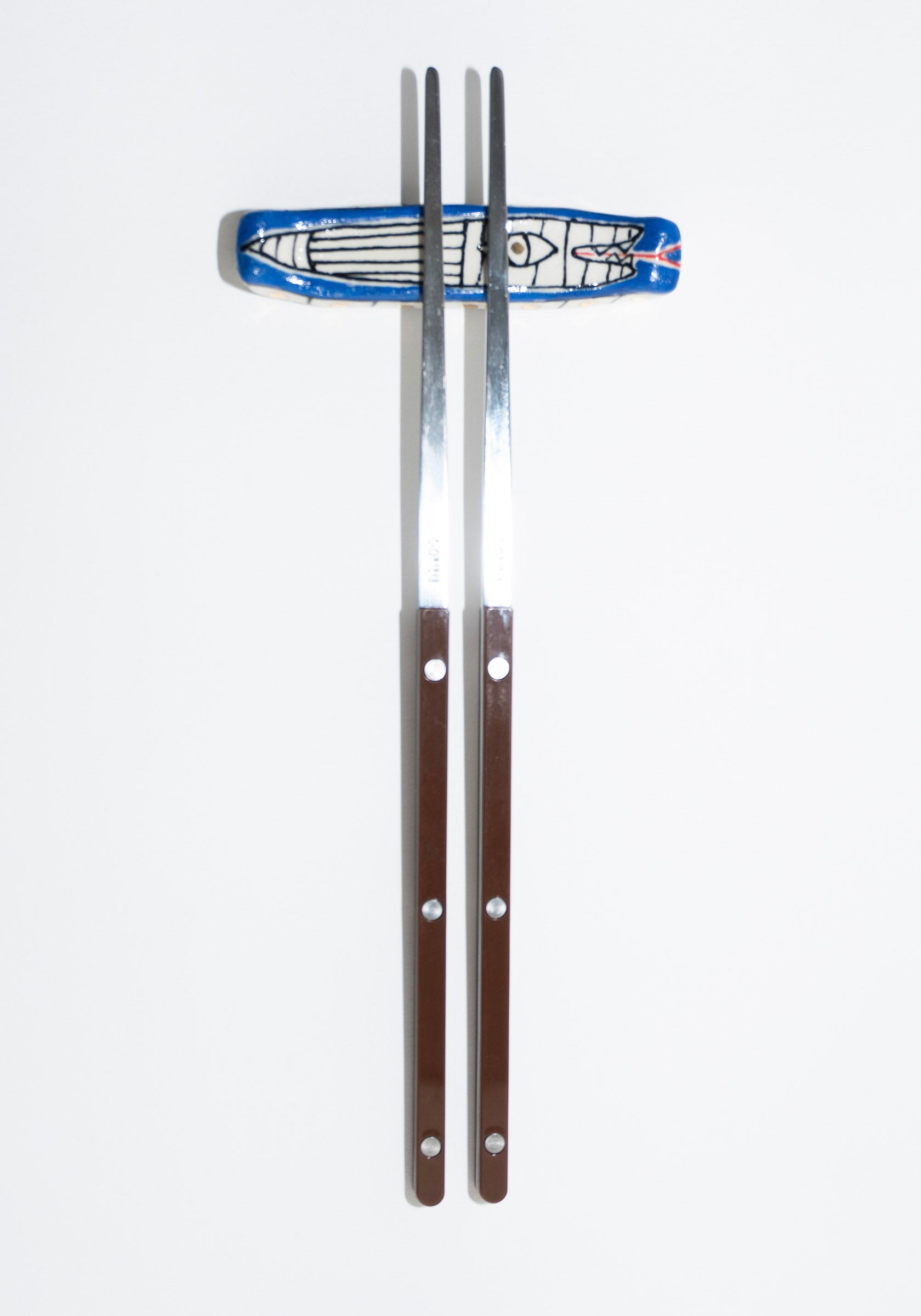 Chopstick Rests in Blue