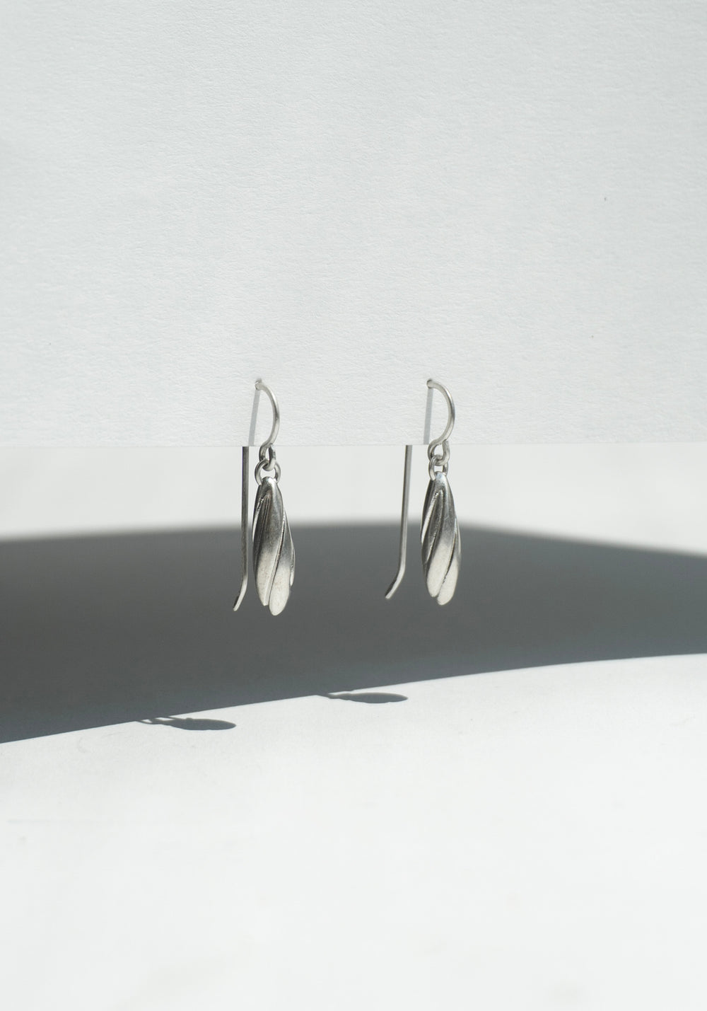 Sapir Bachar Earth Hanging Earrings in Silver