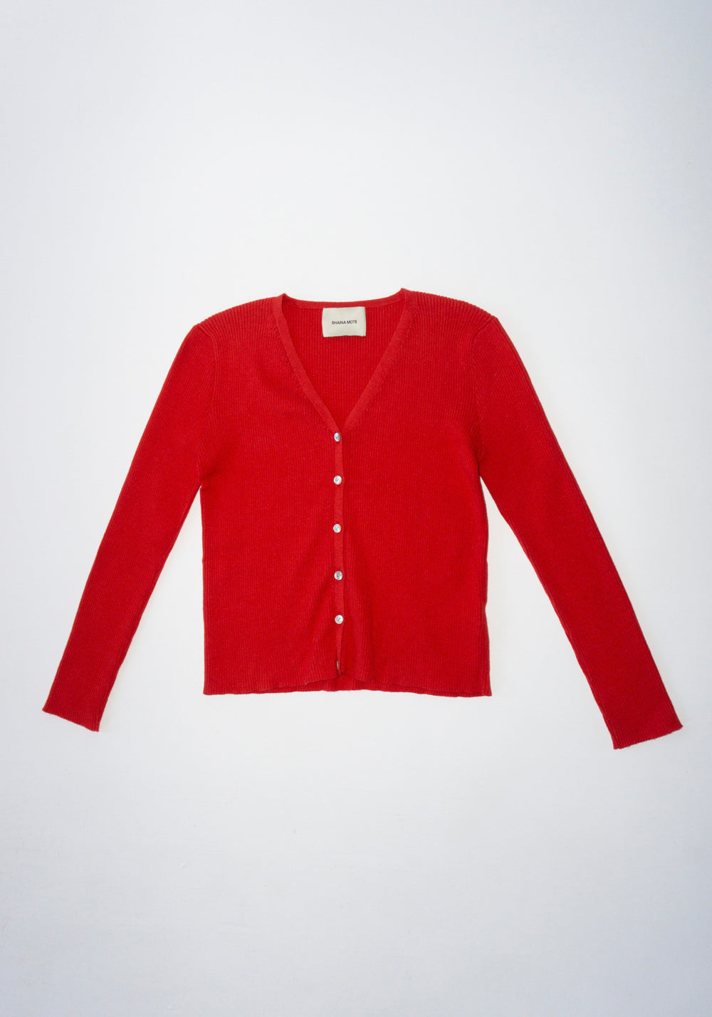 Shaina Mote Nolita Cardigan in Vermillion