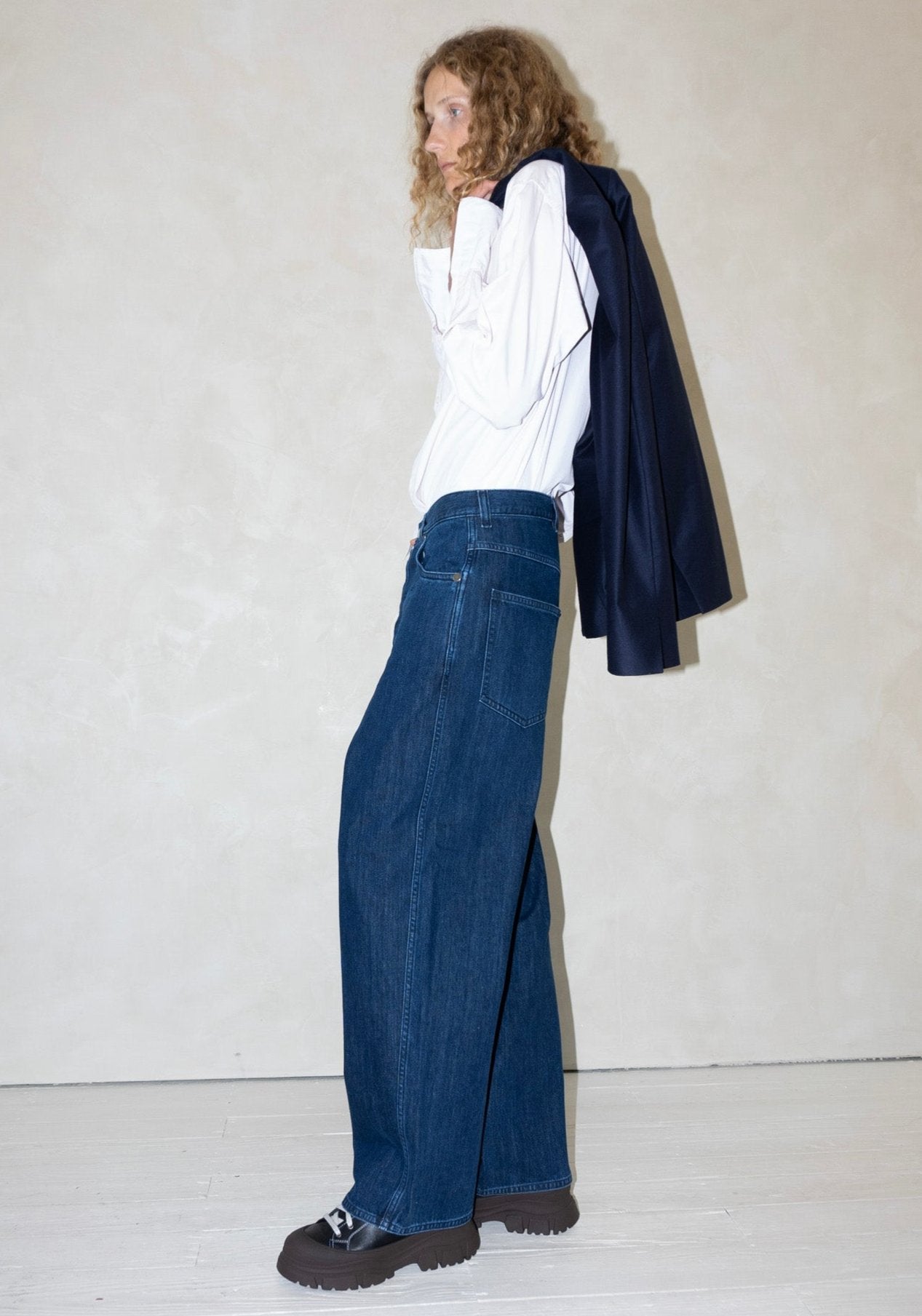 Sofie D'Hoore Peggy Pant in Indigo Denim